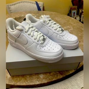 Brand new AF 1. 7 youth,which is an 8.5 in women’s. Purchased directly from Nike